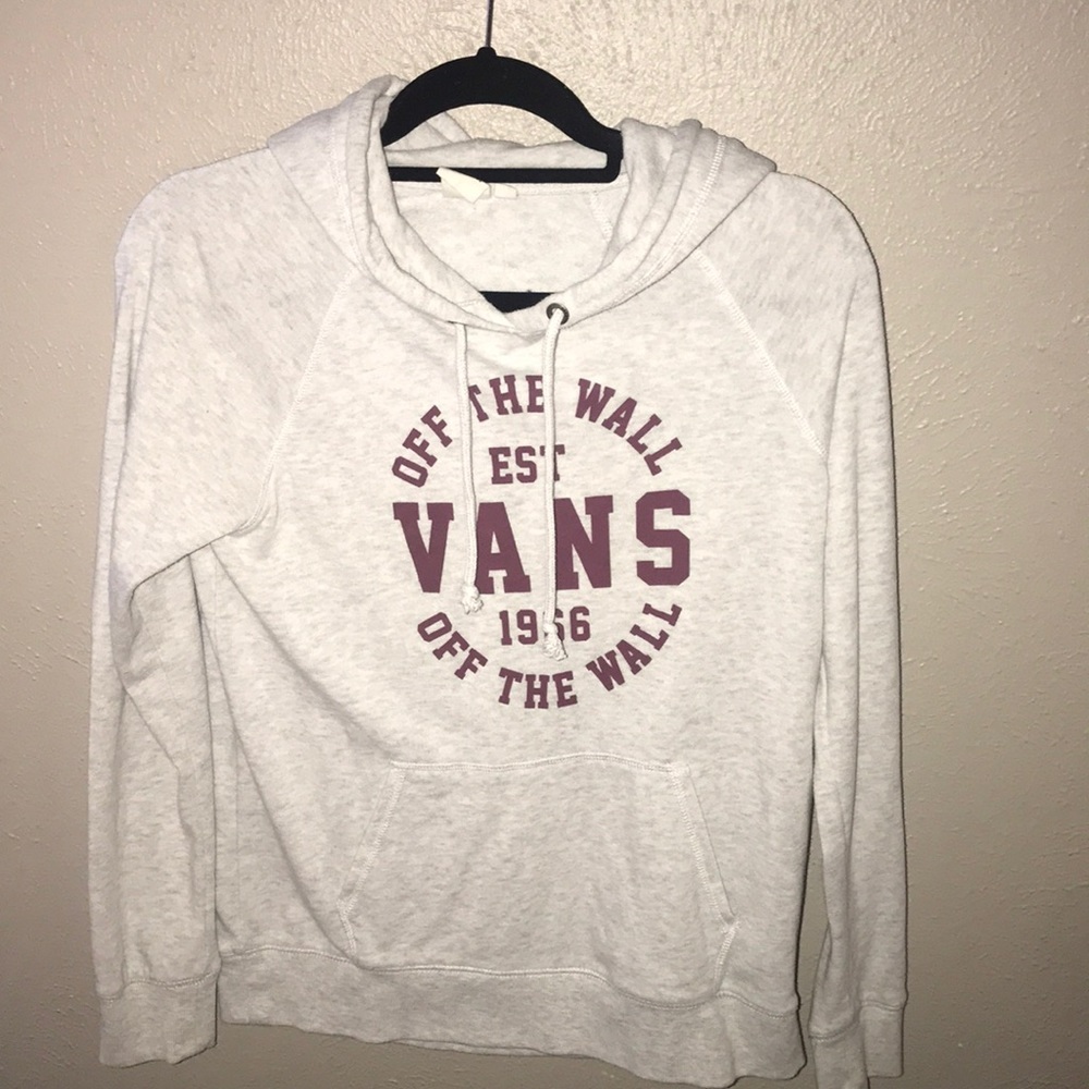 Grey Vans hoodie